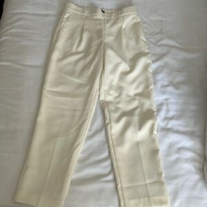 Ann Taylor Cream Work Pant Sp
